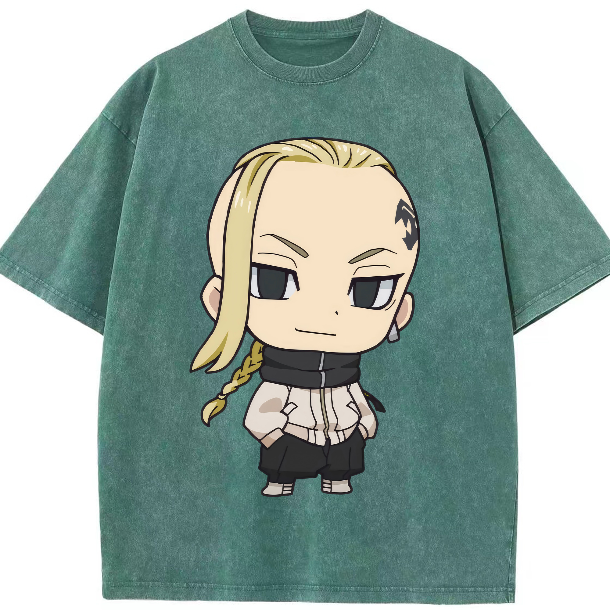 （画像用） 東京リベンジャーズ Tokyo Revengers 綿100% ヴィンテージ風 半袖Tシャツ（フロントプリント）